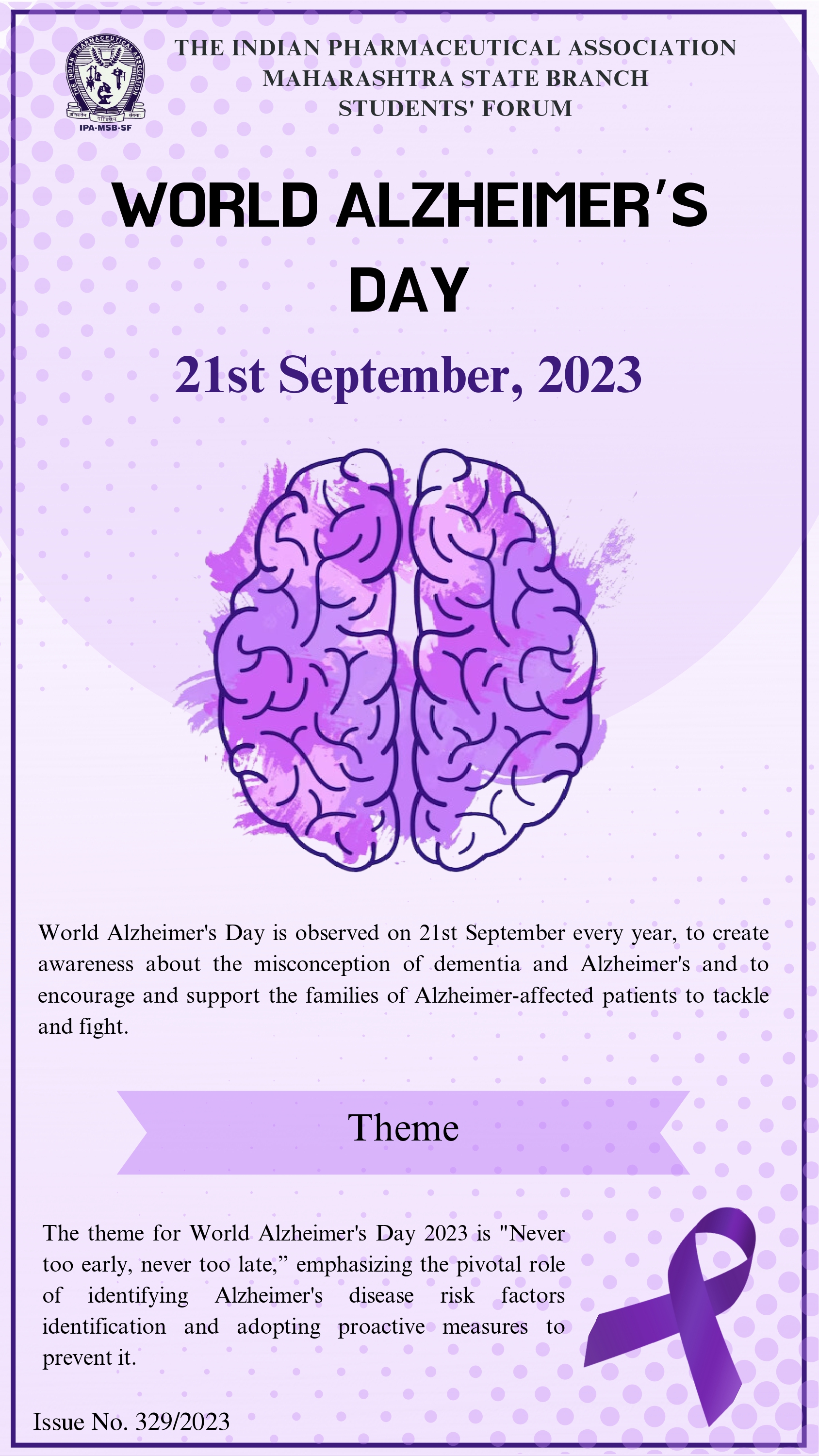Alzheimer's Day Page 1